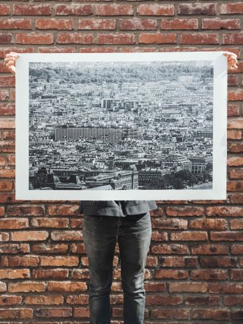 Lithographie "WYSIWYG" David BEYONDER x Tania MOURAUD
